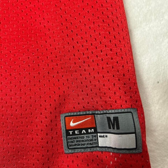 Ohio State Buckeyes Jersey Medium Red NCAA Football Nike #2 Vintage 2000s - Picture 3 of 5